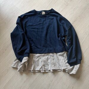 Maeve Navy Blue Top
